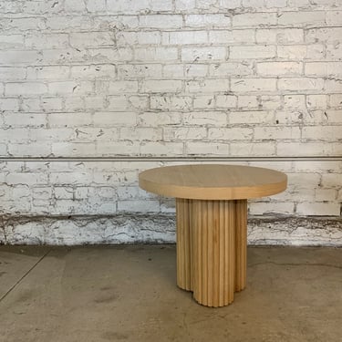Four Curves Side table reeded edition -made to order 