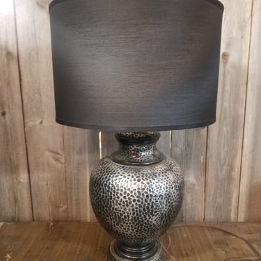 Modern Silver Finish Table Lamp 28