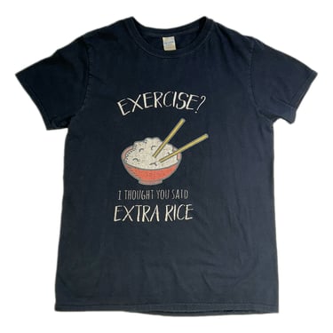 Vintage Rice T-Shirt Exercise? Funny