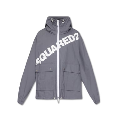 Dsquared2 Logo Hooded Windbreaker Men