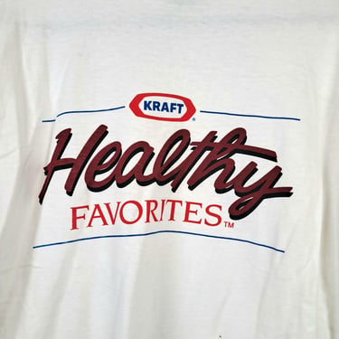 Vintage 90s Kraft Healthy Favorites T-Shirt 
