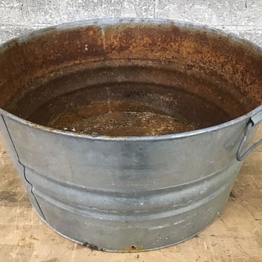 Wash Tub Planter (Seattle)