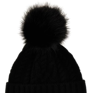 Moncler Women Beanie With Pompoms