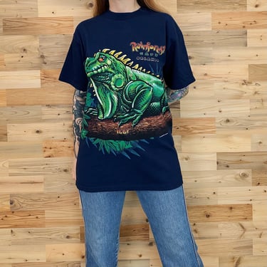 Rainforest Cafe Orlando Iggy Iguana Tee Shirt 
