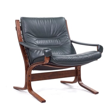 Ingmar Relling for Westnofa Siesta Mid Century Leather Lounge Chair - mcm 