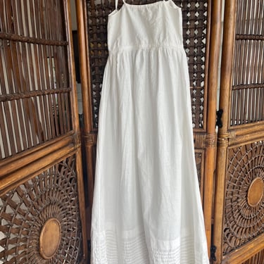 Vintage Cotton Baptismal Gown 