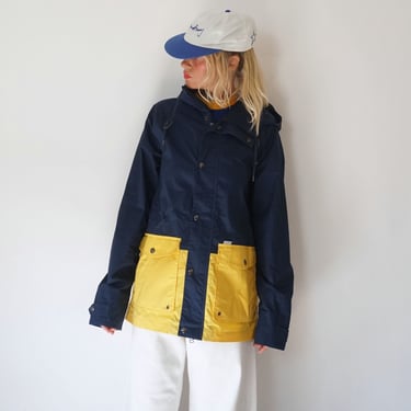 Vintage Carhartt Two Tone Navy Carambola Jacket | Workwear Jacket | Utility French Workwear Style | Lightweight Cotton Jacket 