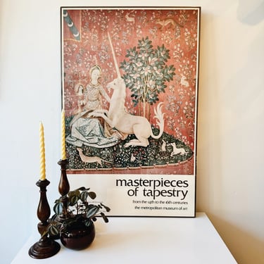 Masterpieces of Tapestry Met Exhibition Print