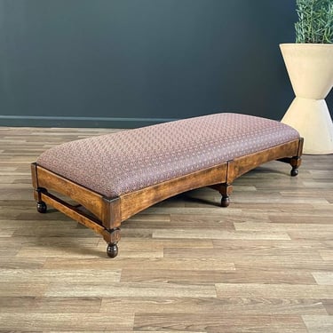 Vintage Country French Ottoman Bench, c.1950’s 