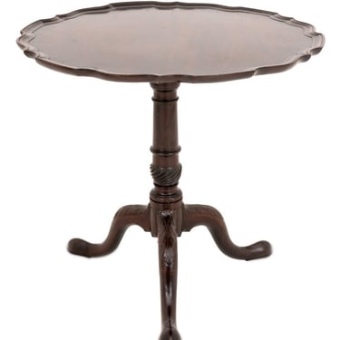 George III Mahogany Tripod Table, ca. 1765