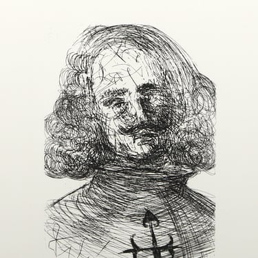 Salvador Dalí (After), Velazquez, Etching 