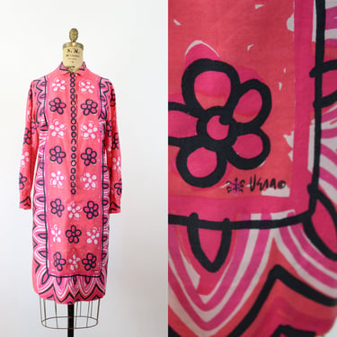 1960s VERA SHIFT dress cotton medium | new summer 