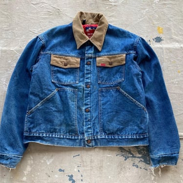 Vintage Big Ben Blanket Lined Denim Jacket/ Distressed | Bottle of