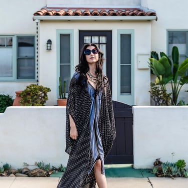 Calvin Border Print Caftan 