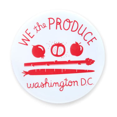 We the Produce DC Flag Magnet_SECONDS