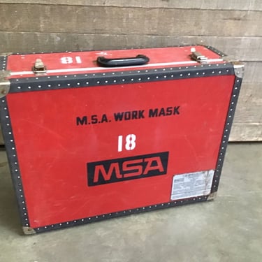 Red Work Mask Case/Trunk (Tacoma)