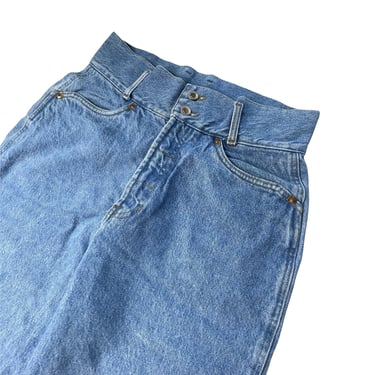 Vintage Action West Jeans TALON 42 Zipper, High Waist High Rise Tapered Leg Jeans, Size 13 