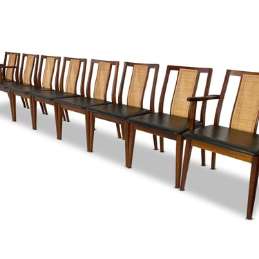 Set of 8 Dining Chairs by Jack Cartwright for Founders Patterns 7, Circa 1960s - *Please ask for a shipping quote before you buy. 
