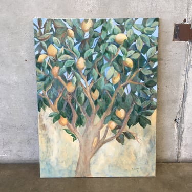 Original Acrylic Painting "Lemons, Lemons, Lemons" by Signed Artist