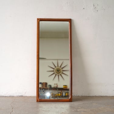 Danish Modern Rosewood Mirror by Aksel Kjersgaard for Odder, Denmark 