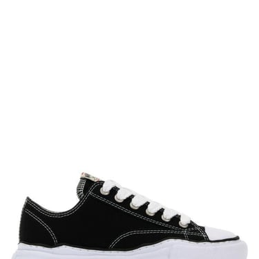 Miharayasuhiro Women Black Canvas Sneakers