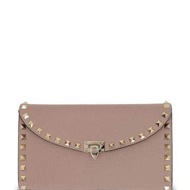 Valentino Garavani Women Leather Rockstud Mini Bag With Strap