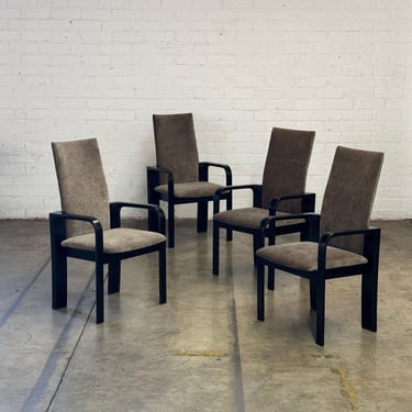 Post Modern Dining Chairs - Set of four 