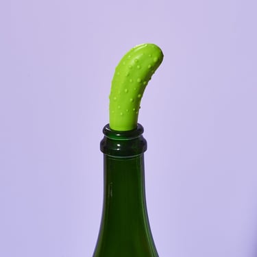 Pickle Novelty Bottle Stopper