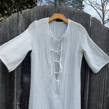 VTG 70s Crochet Dress 