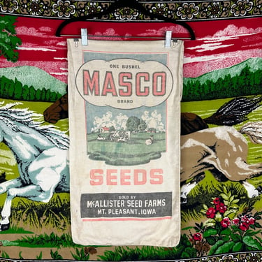 Vintage 30’s / 40s Masco Seed Bag 