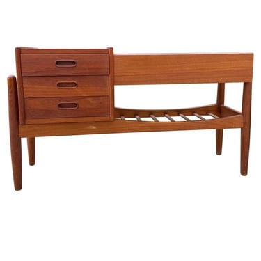 Arne Wahl Iversen Danish Teak Plant Stand 