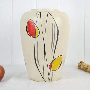 Scheurich & Greulich ceramic vase 50s flower vase 239-30 design Milano Oswald Kleudgen pottery mid century vintage West Germany modern retro 