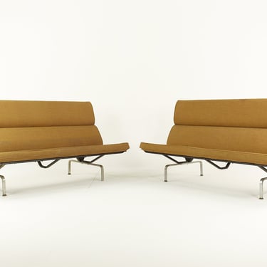 Eames for Herman Miller Mid Century Compact Sofa - A Pair - mcm 