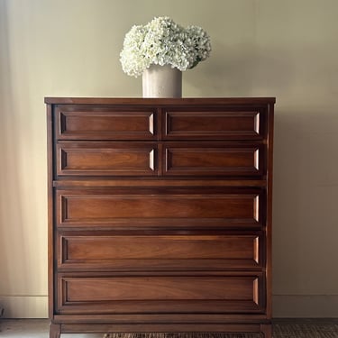 Dixie walnut tallboy