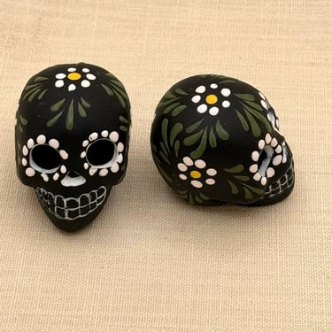 TTC Black Floral Skull