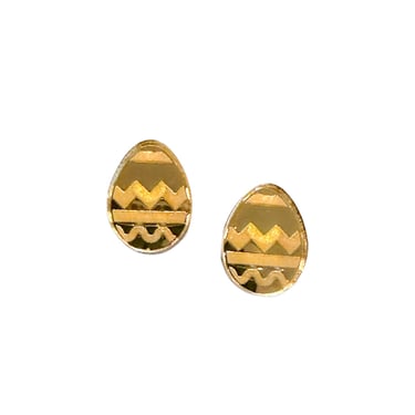 Sample Sale Golden Egg Studs