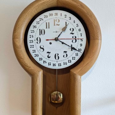 vintage Howard Miller World time clock時計 vintage Howard Miller World time clock時計