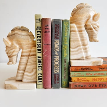 Horse Head Bookends