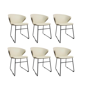 #1015 Set 6 Vari Office Chairs