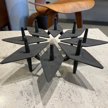 Dansk iron candleholder