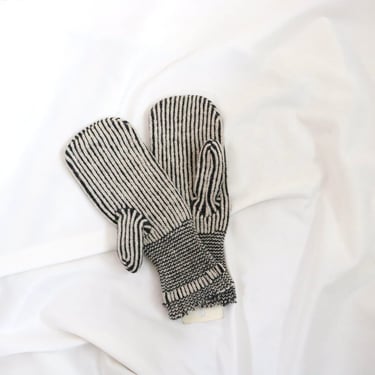 deadstock wool mittens - vintage unisex mens womens utility winter gloves mitten gift present 
