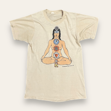 Vintage 1970's Cosmic Orgasm Yoga T-Shirt