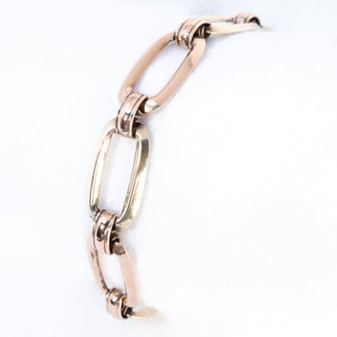 Diana by Krementz Rectangular Link Gold Filled Bracelet