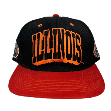 Vintage University Of Illinois "Go Illinis!" Hat