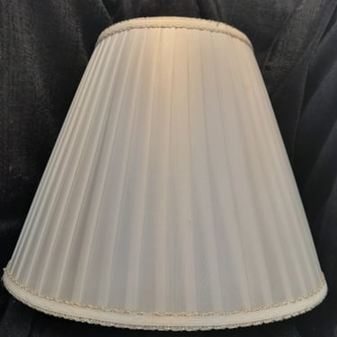 Pleated Fabric Lampshade