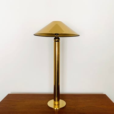 Mid-Century Modern Brass Floor Lamp by Florian Schulz | 1970s 