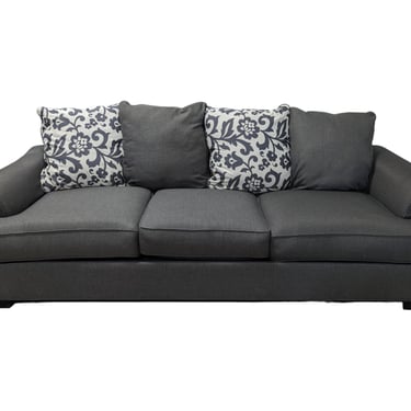 Gray Cloth Pullout Couch