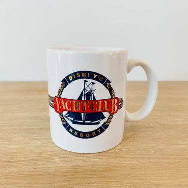 Vintage Disney Yacht Club Resort Mug Coffee Mug Nautical 