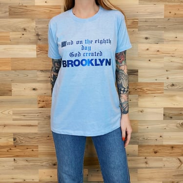 70's Vintage Brooklyn New York Retro Tee Shirt 