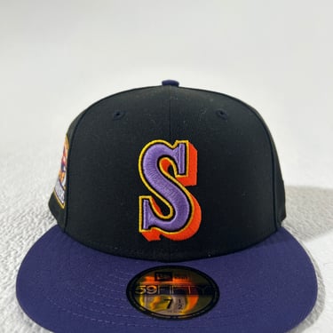 Seattle Mariners Hat Club Exclusive New Era Fitted Hat Sz. 7 1/2